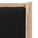 Gepolstertes Kopfteil Braun 90 cm Massivholz Kiefer und Stoff