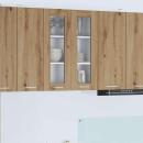 ARDEBO.de - Hängeschrank Riga Artisan-Eiche 60 x 31 x 80 cm Holzwerkstoff
