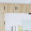 ARDEBO.de - Küchenhängeschrank mit Regal 2 pcs Sonoma-Eiche 50 x 31 x 40 cm