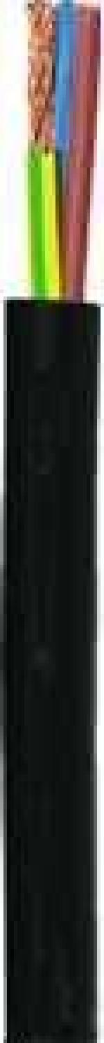 ARDEBO.de Böhm Gummischlauchleitung H07RN-F 3G4, schwarz, Ring, 50 m