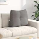 ARDEBO.de - Rücken Kissen Taupe 60 x 24 x 50 cm Stoff