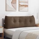 ARDEBO.de - Rücken Kissen Braun 140 x 24 x 50 cm Stoff