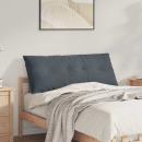 ARDEBO.de - Rücken Kissen Dunkelgrau 120 x 50 cm Cordstoff