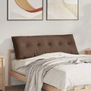 ARDEBO.de - Rücken Kissen Braun 140 x 19 x 50 cm Stoff