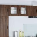 ARDEBO.de - Küchenhängeschrank mit Regal Braun Eichen-Optik 40 x 31 x 40 cm