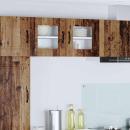 ARDEBO.de - Küchenhängeschrank 2 pcs Altholz 40 x 31 x 40 cm Holzwerkstoff