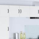 ARDEBO.de - Küchenhängeschrank 2 pcs Weiß 40 x 31 x 40 cm Holzwerkstoff
