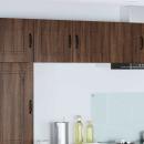 ARDEBO.de - Küchenhängeschrank 2 pcs Braun Eichen-Optik 40 x 31 x 40 cm