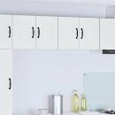 ARDEBO.de - Küchenhängeschrank mit Regal Weiß 60 x 31 x 40 cm Holzwerkstoff