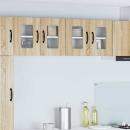 ARDEBO.de - Küchenhängeschrank mit Regal 2 pcs Sonoma-Eiche 60 x 31 x 40 cm