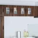ARDEBO.de - Küchenhängeschrank mit Regal Braun Eichen-Optik 60 x 31 x 40 cm