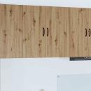 ARDEBO.de - Küchenhängeschrank Artisan-Eiche 80 x 31 x 80 cm Holzwerkstoff