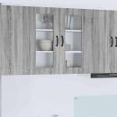 ARDEBO.de - Küchenhängeschrank Graues Sonoma 80 x 31 x 80 cm Holzwerkstoff