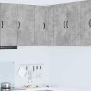 ARDEBO.de - Küchenhängeschrank Beton Grau 57 x 57 x 80 cm Holzwerkstoff