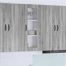 ARDEBO.de - Küchenhängeschrank Graues Sonoma 40 x 31 x 100 cm Holzwerkstoff