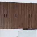 ARDEBO.de - Küchenhängeschrank mit Tür Braun Eichen-Optik 30 x 31 x 100 cm