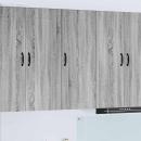 ARDEBO.de - Küchenhängeschrank Graues Sonoma 40 x 31 x 100 cm Holzwerkstoff