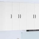 ARDEBO.de - Küchenhängeschrank mit Regal Hochglanz Weiß 60 x 31 x 100 cm