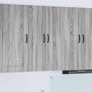 ARDEBO.de - Küchenhängeschrank Graues Sonoma 60 x 31 x 100 cm Holzwerkstoff