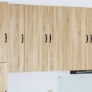 ARDEBO.de - Küchenhängeschrank Sonoma-Eiche 80 x 31 x 100 cm Holzwerkstoff