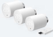 ARDEBO.de Shelly BLU TRV_3 Bluetooth-Heizkörperthermostat, weiß, 3 Stück
