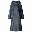 ARDEBO.de - Decken-Hoodie Marineblau M Flanell