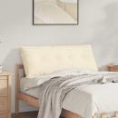 ARDEBO.de - Rücken Kissen Creme 120 x 50 cm Cordstoff