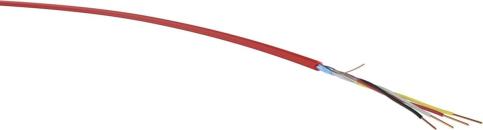 ARDEBO.de Brandmeldekabel BMKJYSTY 2x2x0,8Eca Ri100, rot, 100m