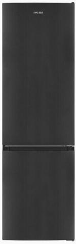 ARDEBO.de Exquisit KGC265-70-040D Stand Kühl-Gefrierkombination, 54,5 cm breit, 262 L, LED-Beleuchtung, inoxlook-az