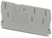 Phoenix Contact D-PT 6-Twin Deckel für Reihenklemmen, 74x2,2x36 mm, grau