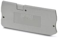 Phoenix Contact D-PT 4-Twin Deckel für Reihenklemmen, 66,5x2,2x29 mm, grau