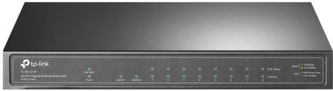 TP-Link 10-Port-Gigabit-Desktop-Switch mit 8 PoE+ Ports (TL-SG1210P)