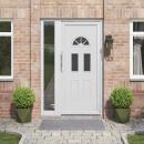 Pflanzkübel 2 pcs Olive Grün 30 x 30 x 30 cm Stahl