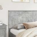 Kopfteil mit Kopfteil Beton Grau 200 cm Holzwerkstoff