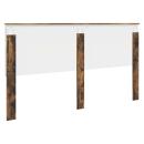 Kopfteil mit Kopfteil Geräucherte Eiche 180 cm Holzwerkstoff