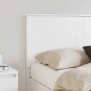 Kopfteil mit Kopfteil Weiß 150 cm Holzwerkstoff