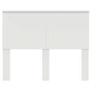 Kopfteil mit Kopfteil Weiß 120 cm Holzwerkstoff