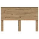 Kopfteil mit Kopfteil Artisan-Eiche 150 cm Holzwerkstoff