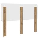 Kopfteil mit Kopfteil Artisan-Eiche 140 cm Holzwerkstoff