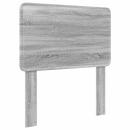 Kopfteil mit Kopfteil Graues Sonoma 90 cm Holzwerkstoff
