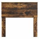 Kopfteil mit Kopfteil Geräucherte Eiche 90 cm Holzwerkstoff