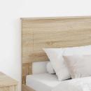 Kopfteil mit Kopfteil Sonoma-Eiche 75 cm Holzwerkstoff