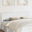 Kopfteil mit Kopfteil Weiß 180 cm Holzwerkstoff