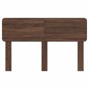 Kopfteil mit Kopfteil Braun Eichen-Optik 160 cm Holzwerkstoff