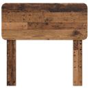 Kopfteil mit Kopfteil Altholz 90 cm Holzwerkstoff