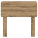 Kopfteil mit Kopfteil Artisan-Eiche 90 cm Holzwerkstoff