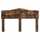 Kopfteil mit Kopfteil Geräucherte Eiche 150 cm Holzwerkstoff