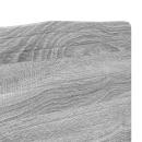 Kopfteil mit Kopfteil Graues Sonoma 140 cm Holzwerkstoff