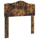 Kopfteil mit Kopfteil Geräucherte Eiche 100 cm Holzwerkstoff