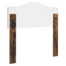 Kopfteil mit Kopfteil Geräucherte Eiche 75 cm Holzwerkstoff